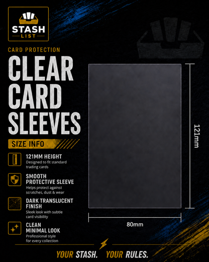 Holographic Card Sleeves – 100 Pack